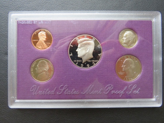 1992- US Mint Proof Set