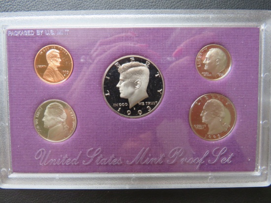 1993- US Mint Proof Set