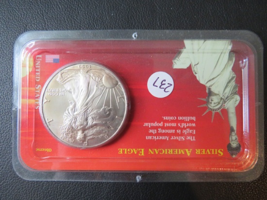 1999- Silver American Silver Eagle