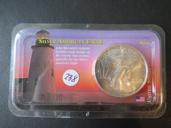 1994- Silver American Silver Eagle