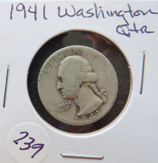1941- Washington Quarter