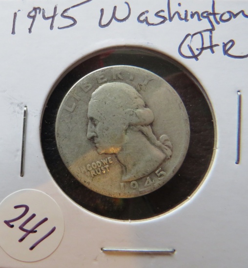 1945- Washington Quarter