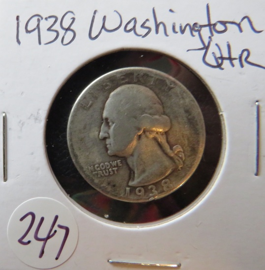 1938- Washington Quarter