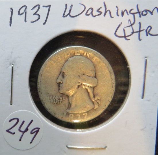 1937- Washington Quarter
