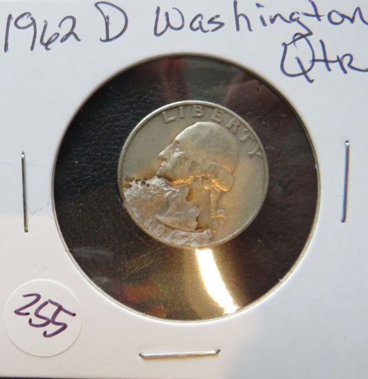 1962-D Washington Quarter