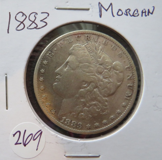 1883- Morgan Silver Dollar