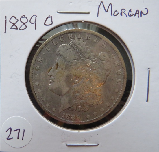 1889-O Morgan Silver Dollar