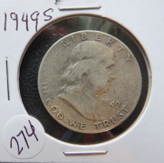 1952- Franklin Half Dollar