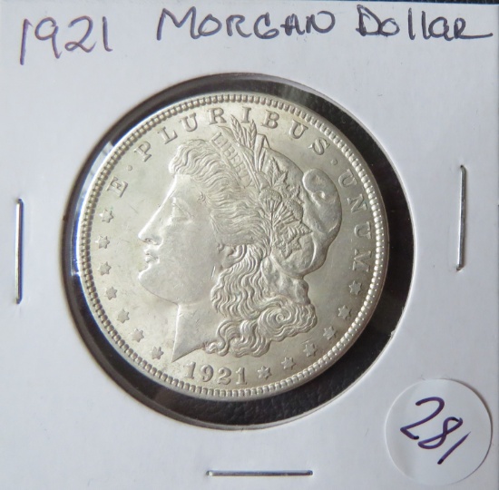 1921- Morgan Dollar