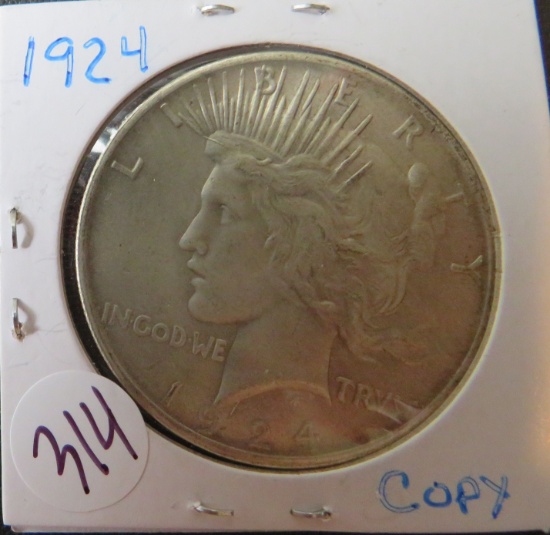 1924- Peace Dollar COPY