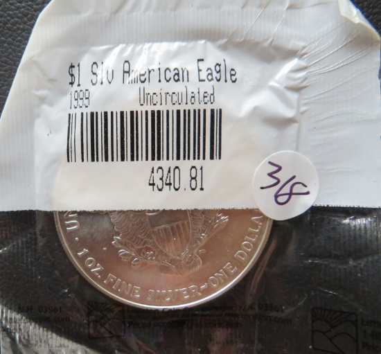 1999- Silver American Eagle