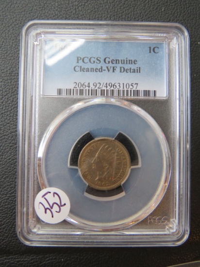 1862- Indian Cent