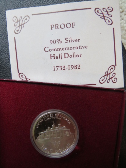 1732-1982 Commemorative Silver Half Dollar Proof