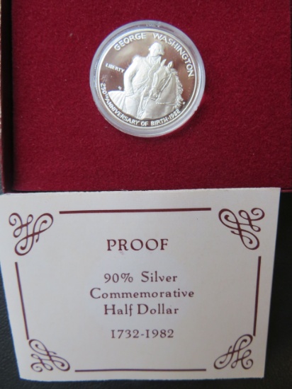 1732-1982 Commemorative Silver Half Dollar Proof