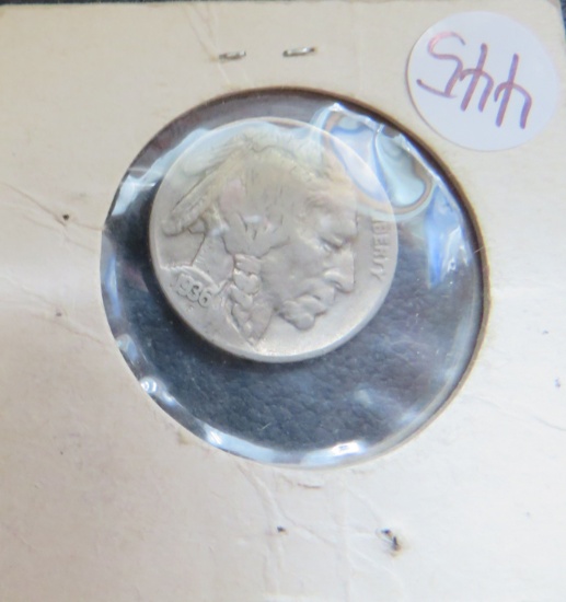 1936- Buffalo Nickel