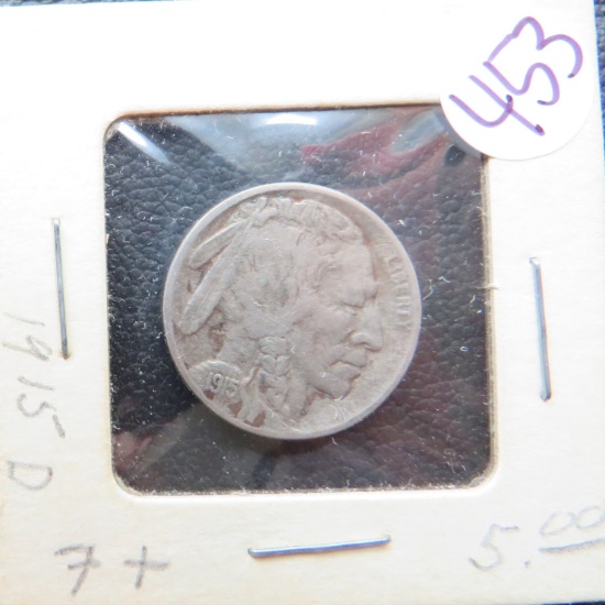 1915-D Buffalo Nickel