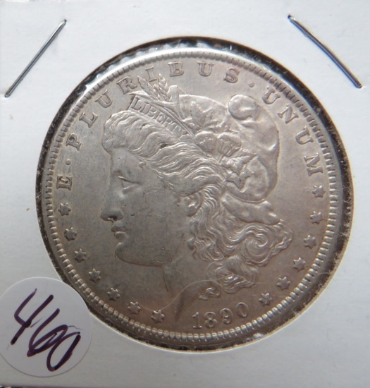 1890- Morgan Silver Dollar