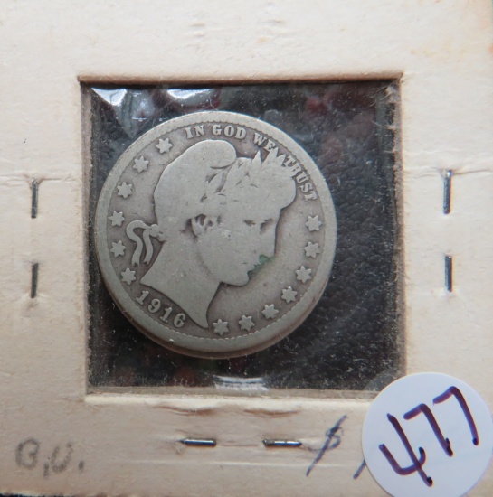 1916 Quarter Dollar