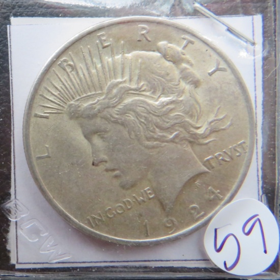 1924- Peace Dollar