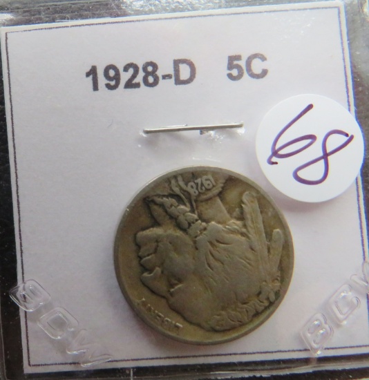 1928-D Buffalo Nickel