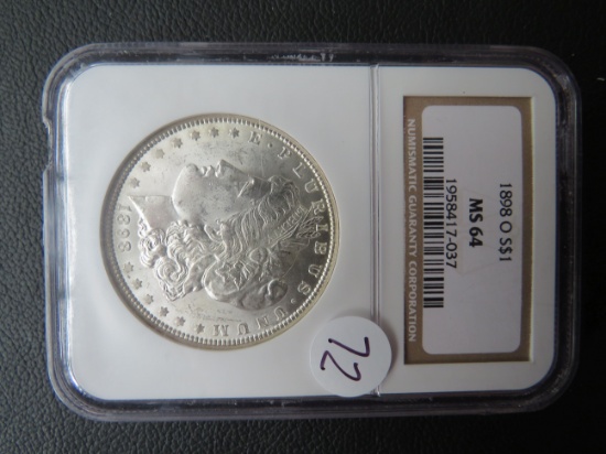 1898 O Morgan Dollar