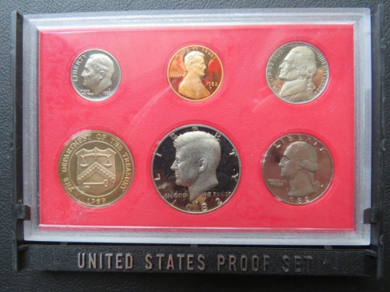 1982- US Mint Proof Set