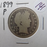 1899-P Barber Half Dollar