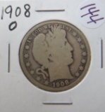 1908-O Barber Half Dollar