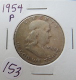 1954-P Franklin Half Dollar