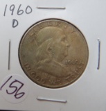 1960- Franklin Half Dollar