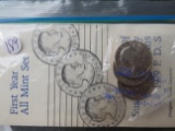 1979- P/D/S Susan B Anthony Dollars Littleton Graded