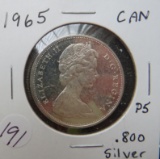 1965- Canada Silver Dollar