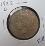 1922-D Peace Silver Dollar