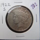 1922-S Peace Silver Dollar