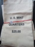 (10) Small US mint Empty Quarter Bags