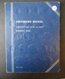 1938-1961 Jefferson Nickel Collection