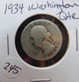 1934- Washington Quarter