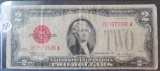 1928-F 2 Dollar Red Seal Note