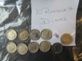 (10) Roosevelt Dimes