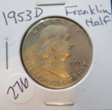 1953-D Franklin Half Dollar