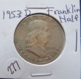 1953-D Franklin Half Dollar