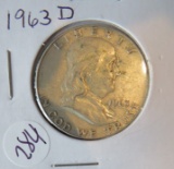 1963-D Franklin Half Dollar