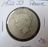 1922-D Peace Dollar