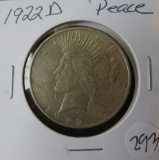 1922-D Peace Dollar