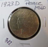 1923-D Peace Dollar