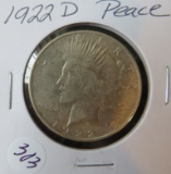 1922-D Peace Dollar
