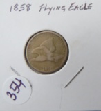 1858- Flying Eagle Cent