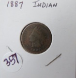 1887- Indian Head Cent