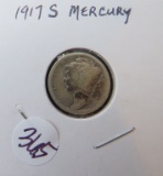 1917-S Mercury Dime
