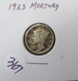 1923- Mercury Dime